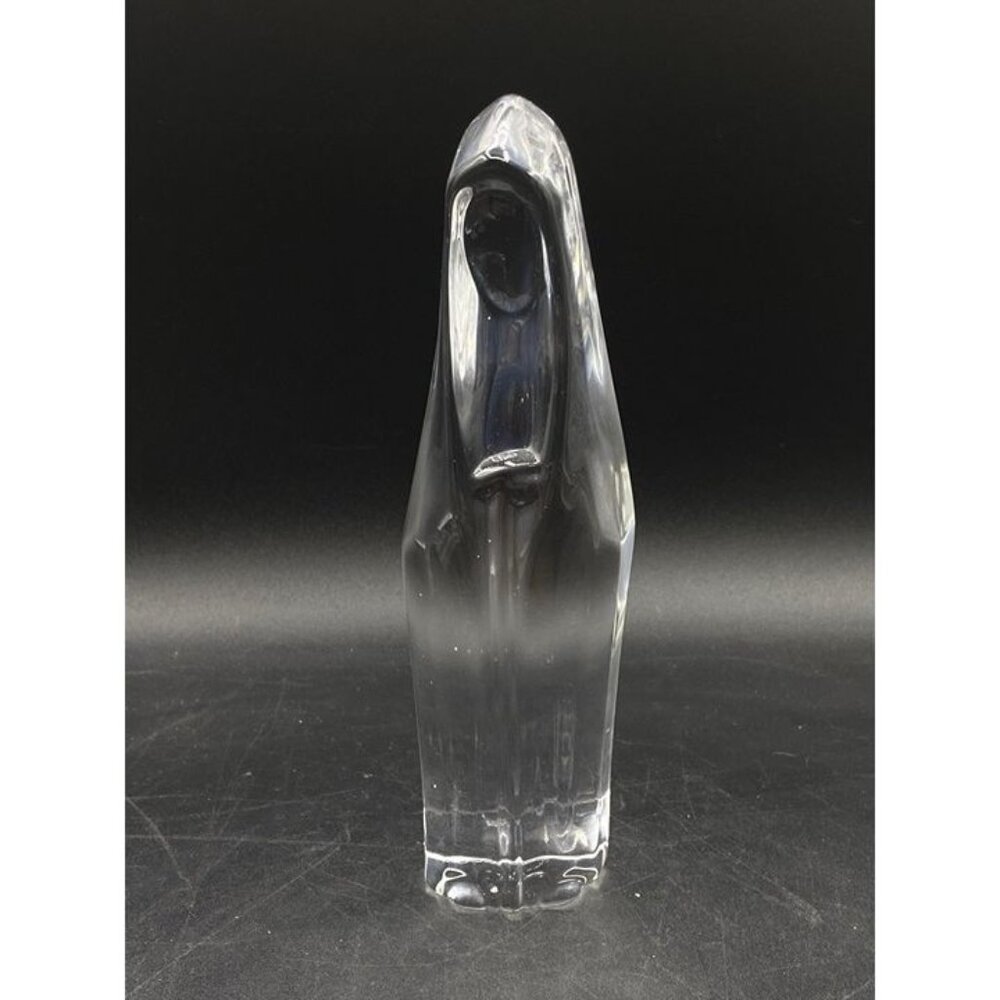 Dansk Crystal Nativity Mary From Nativity Scene Scandinavia Art Glass Holy